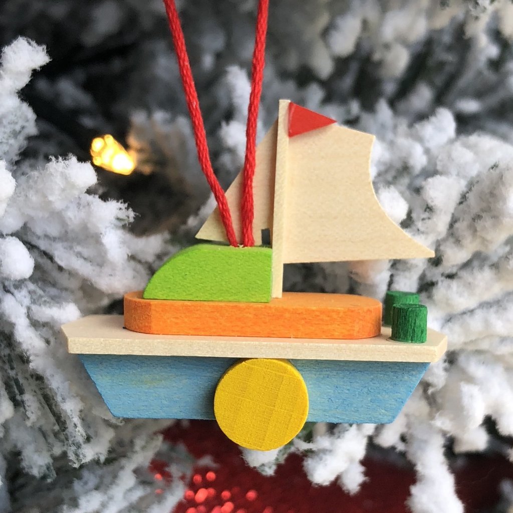Mini Yacht - Christmas tree decoration
